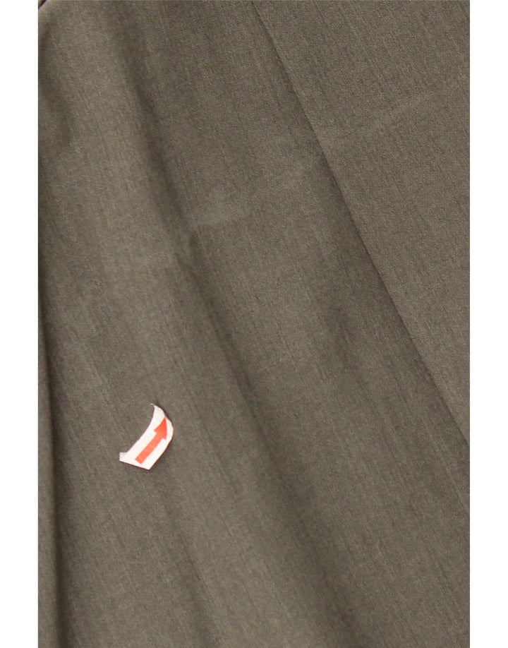 Giacca blazer doppiopetto da uomo Hugo Boss EU 54 2XL Lana grigia