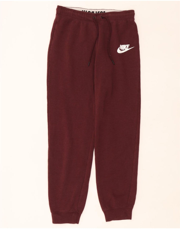 Pantaloni da tuta da donna Nike Joggers UK 14 Medium Maroon Cotton
