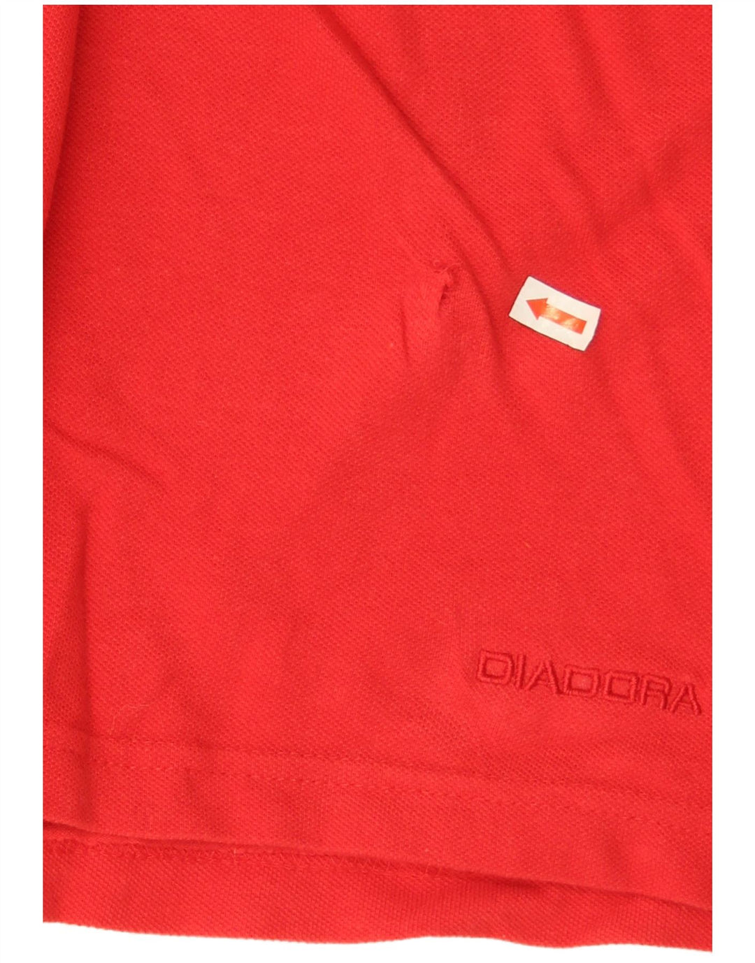 Polo Diadora Uomo 2XL Cotone Rosso