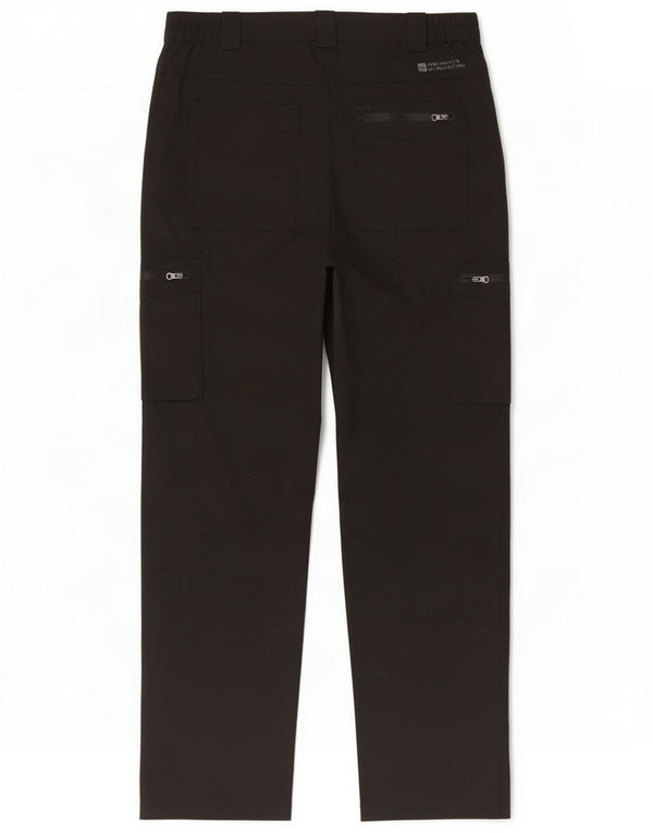 Pantaloni cargo dritti da uomo Mountain Warehouse W32 L28 poliestere nero