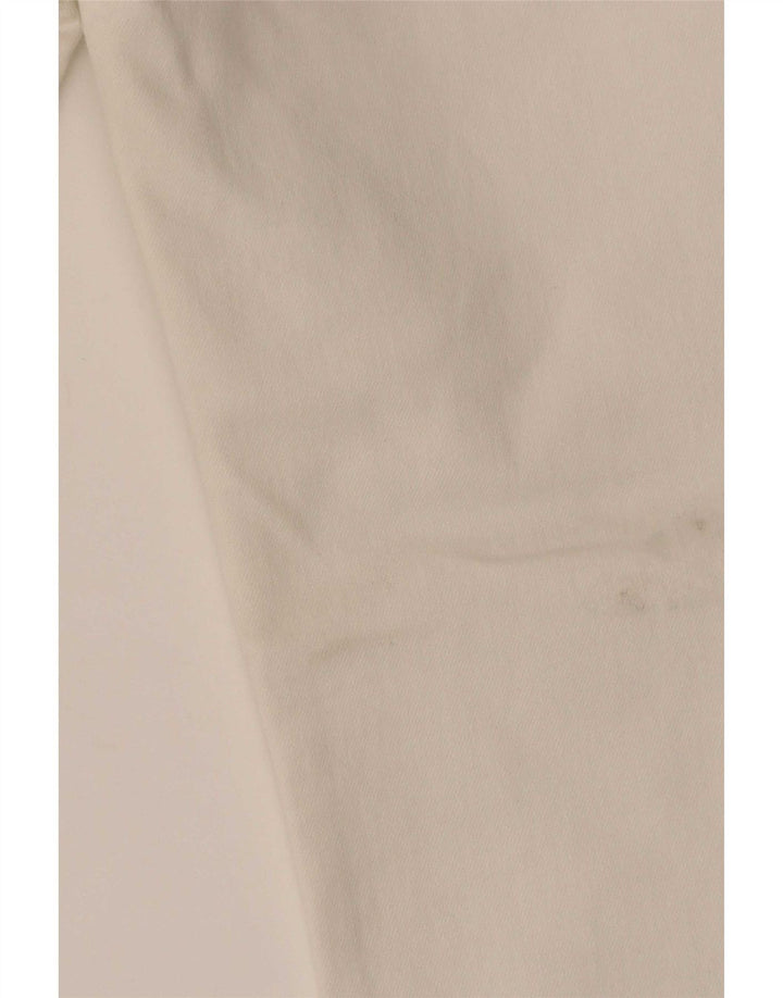 Jeans svasati da donna Zara EU 36 XS W26 L25 cotone bianco