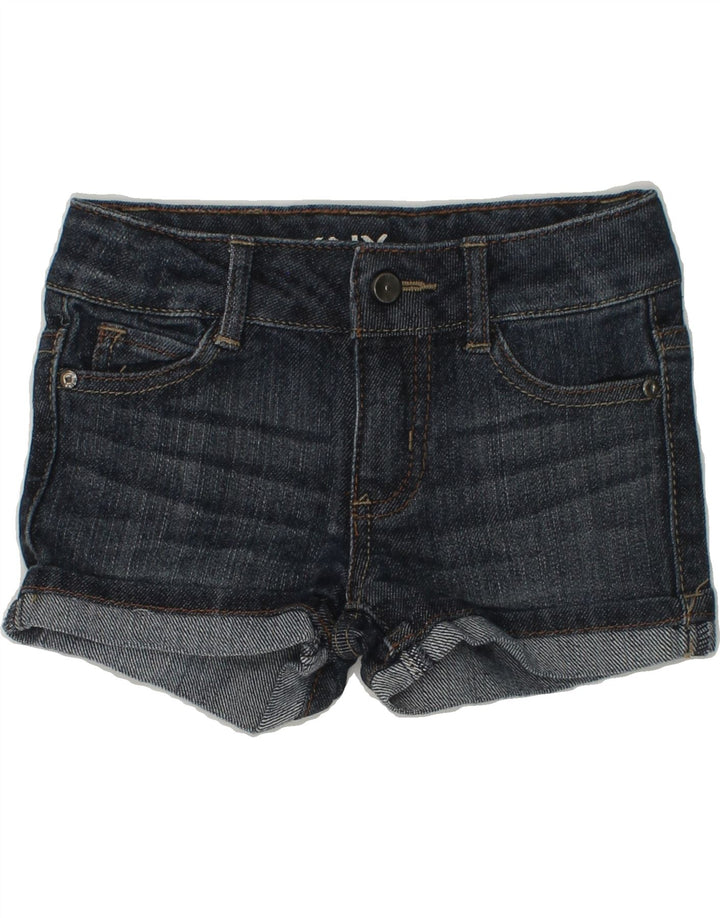 DKNY Girls Hipster Denim Shorts 2-3 Years W20  Blue Cotton | Vintage Dkny | Thrift | Second-Hand Dkny | Used Clothing | Messina Hembry 