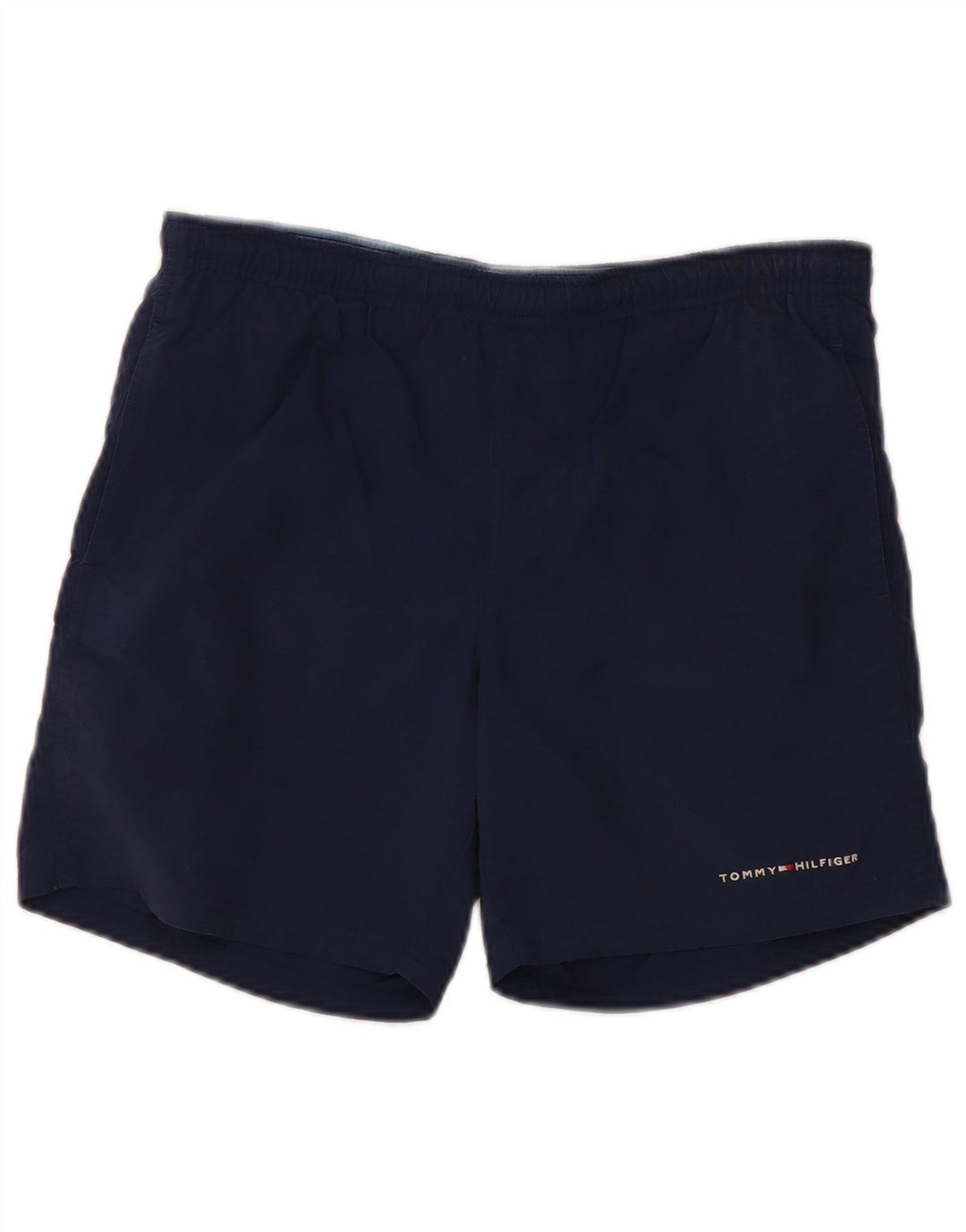 Pantaloncini da bagno da uomo Tommy Hilfiger medio blu navy