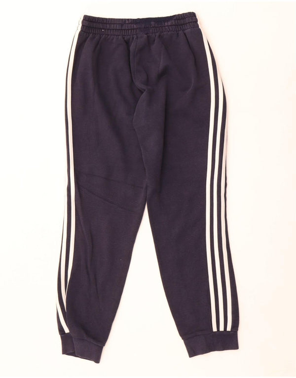 Pantaloni da tuta da uomo Adidas Joggers piccoli in cotone blu navy