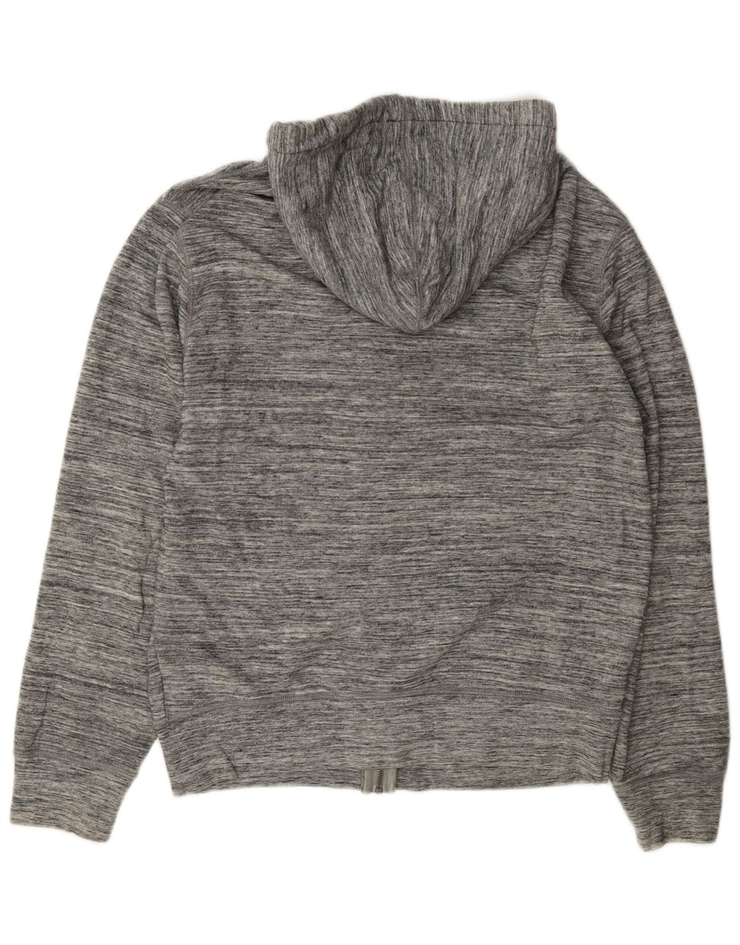 Maglione con cappuccio e zip da uomo Gap in cotone screziato grigio medio