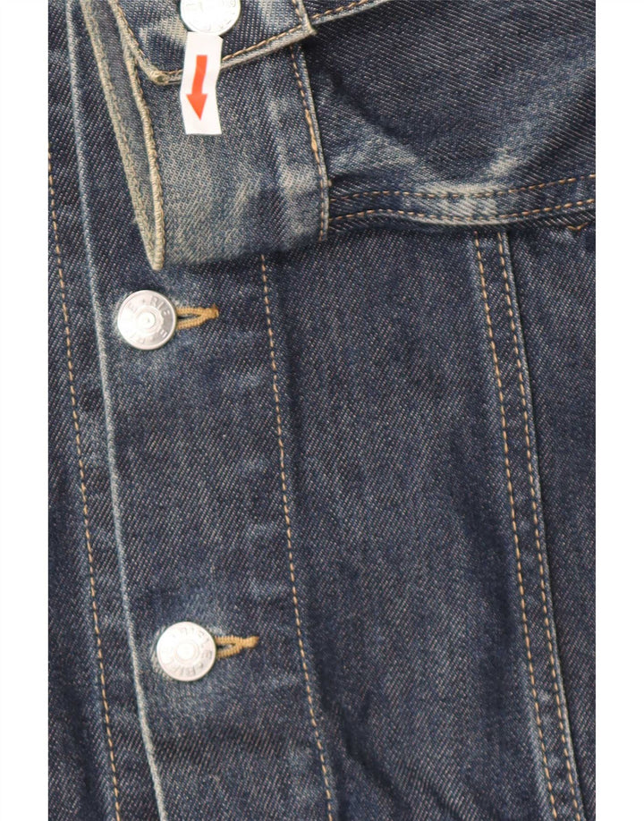 Giacca di jeans da uomo Rifle UK 38 cotone blu navy medio