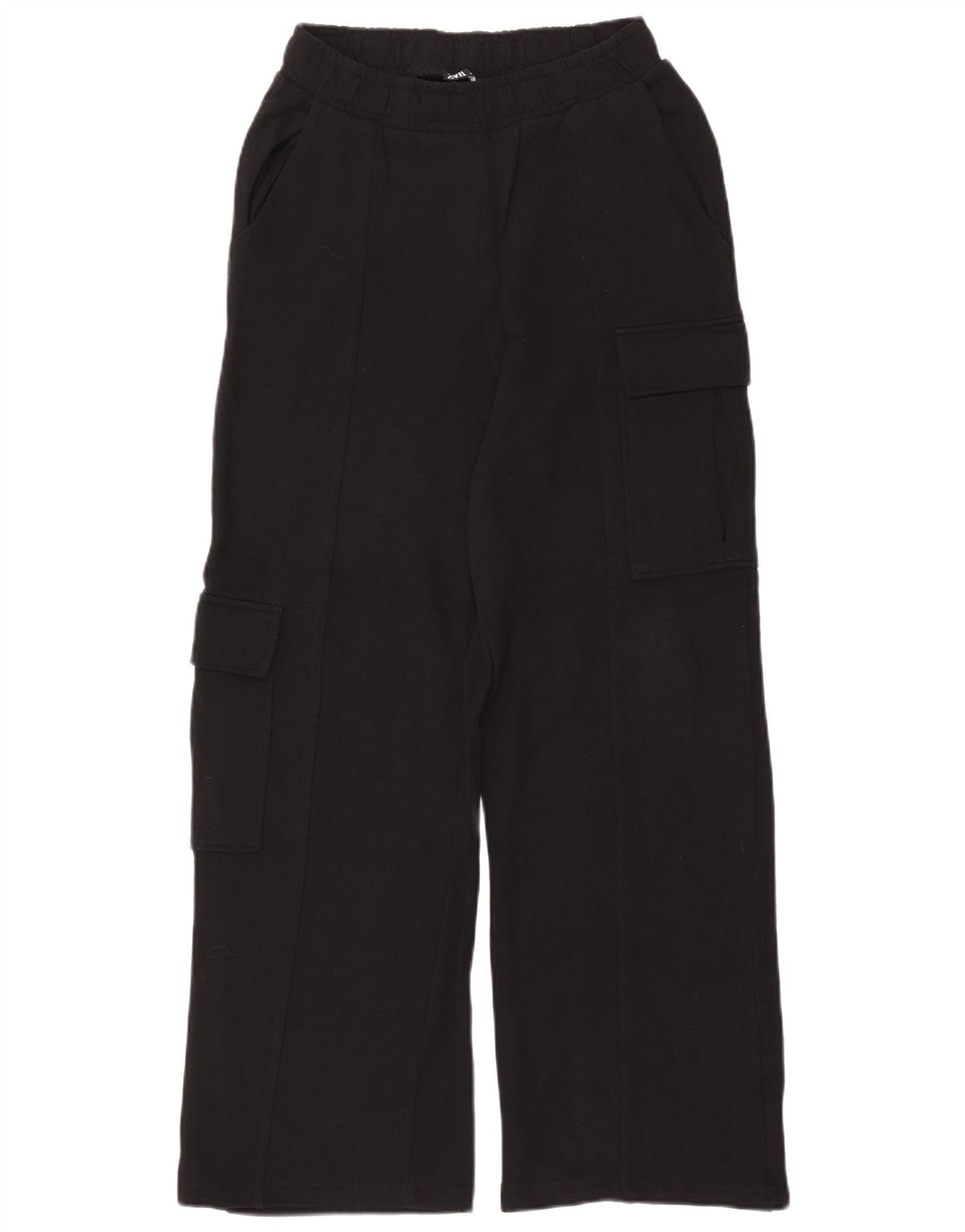 Pantaloni da tuta cargo Zara da donna UK 10 piccoli in cotone nero