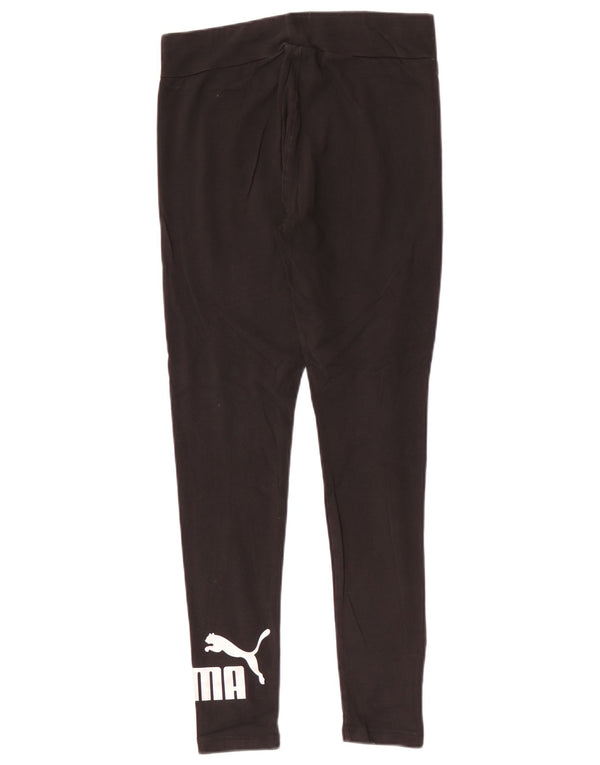 Leggings grafici da donna Puma UK 14 medio nero