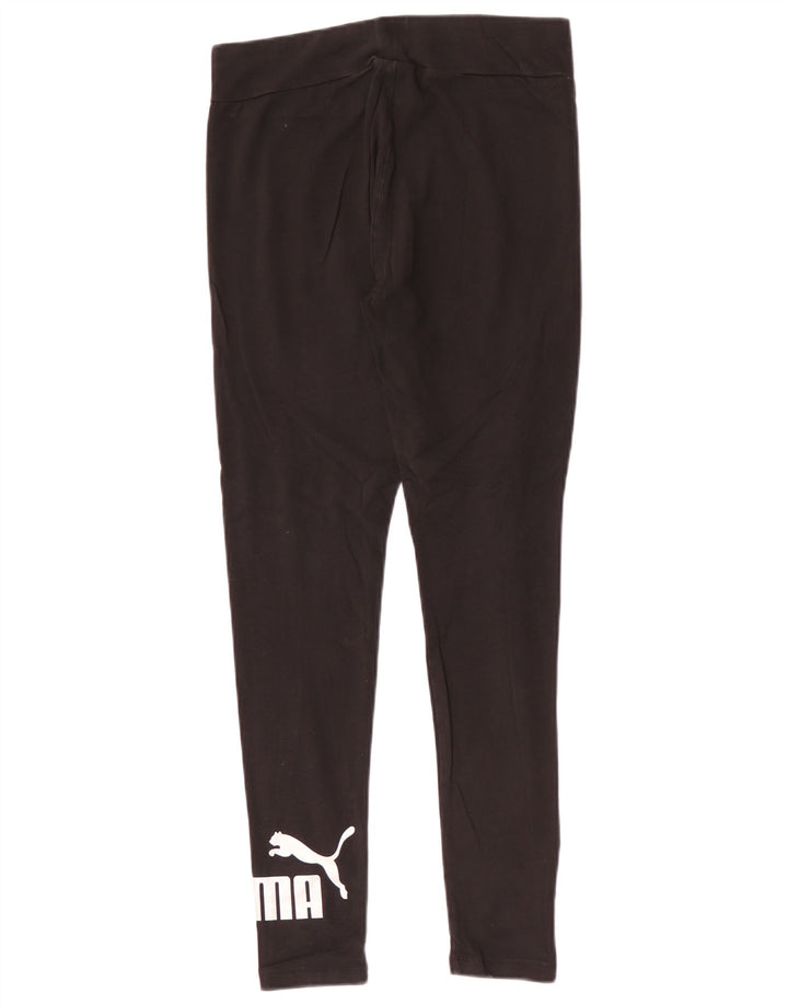 Leggings grafici da donna Puma UK 14 medio nero