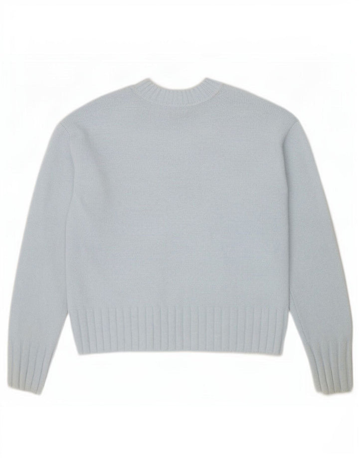 Maglione oversize con scollo a V da donna Marks & Spencer UK 6 XS Blu