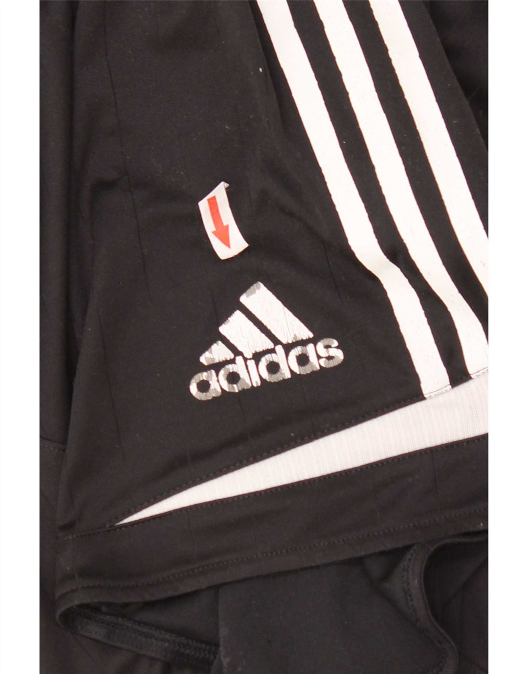 Pantaloncini sportivi grafici da uomo Adidas Medium Black Colourblock in poliestere