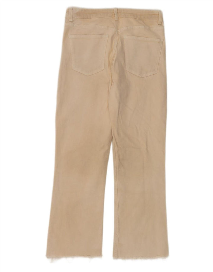 Pantaloni casual Bootcut da donna Zara EU 40 medi W30 L26 Beige