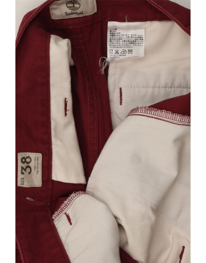 Pantaloncini cargo da uomo Timberland W38 XL Bordeaux