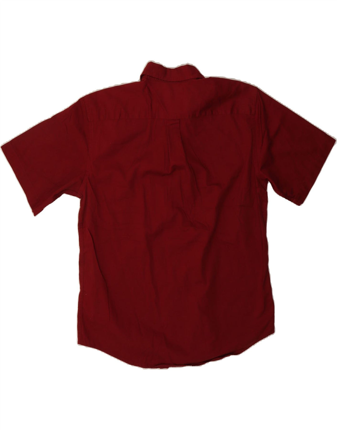 DOCKERS Mens Short Sleeve Shirt Large Red Cotton Vintage Dockers and Second-Hand Dockers from Messina Hembry 