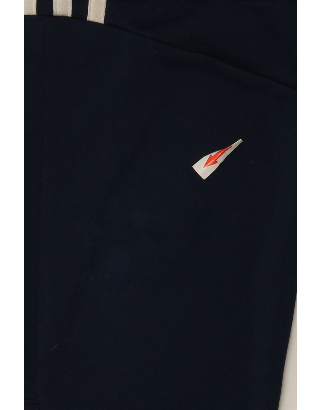 Pantaloni della tuta da ragazzo Adidas 7-8 anni in poliestere blu navy