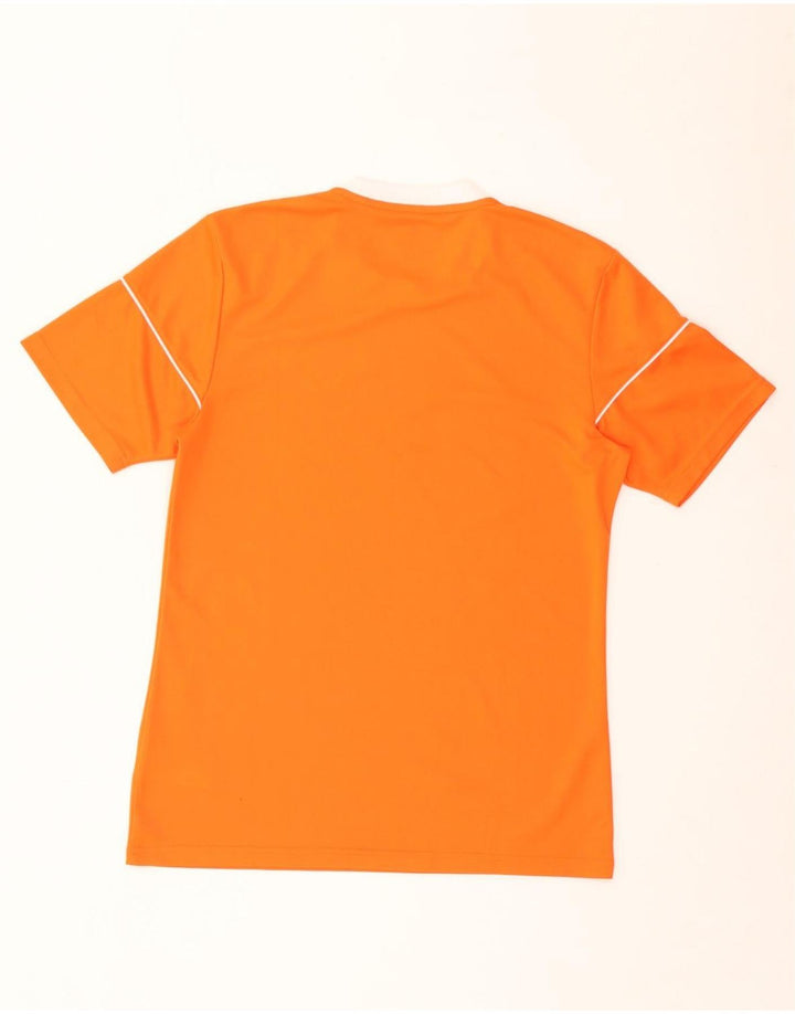 Adidas Mens Aeroready T-Shirt Top Small Orange Polyester