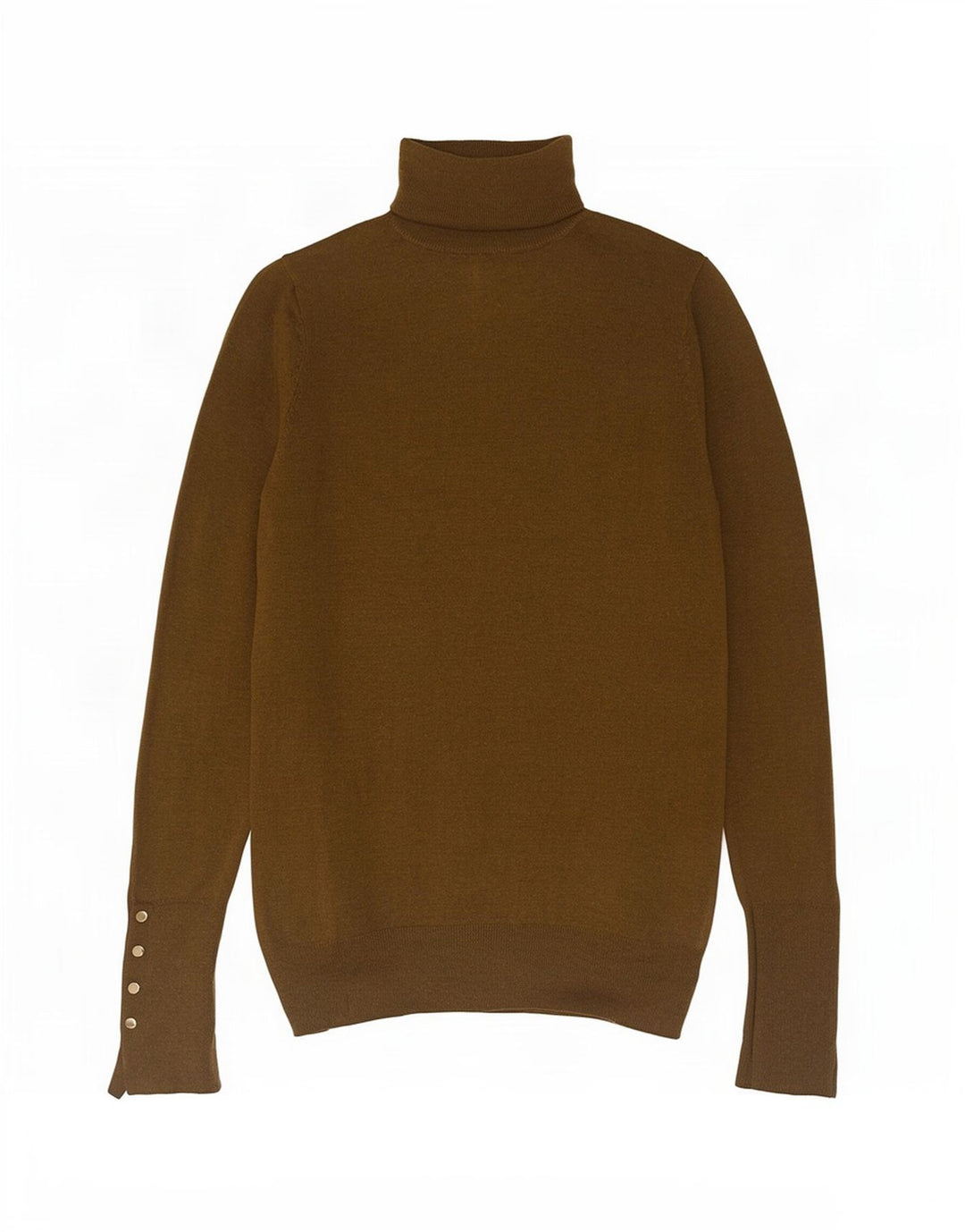 Maglione maglione a collo alto da donna Zara UK 10 piccolo kaki