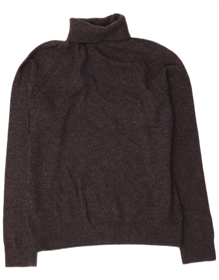 Maglione maglione da uomo con collo alto Gap XL in cotone grigio