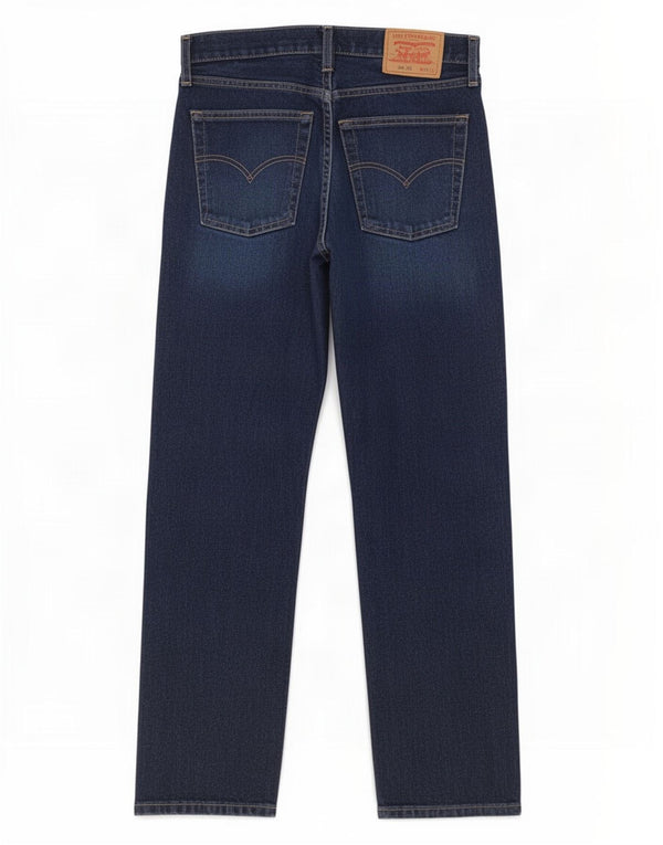 Levi's Uomo 522 Jeans dritti W34 L30 Cotone blu navy