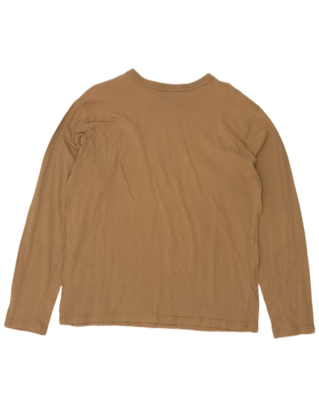 Top grafico da donna Ellesse manica lunga UK 16 grande marrone
