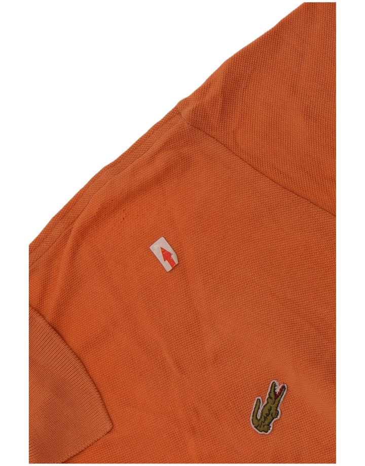 Polo da uomo Lacoste taglia 6 XL arancione