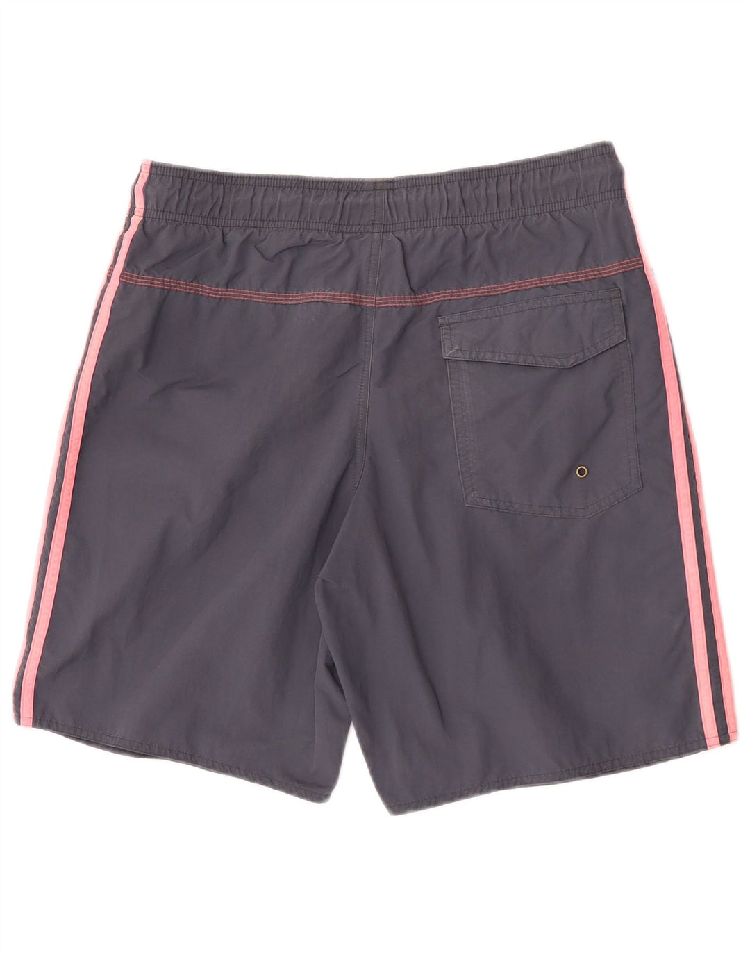 Pantaloncini da bagno da uomo Adidas piccoli in nylon grigio