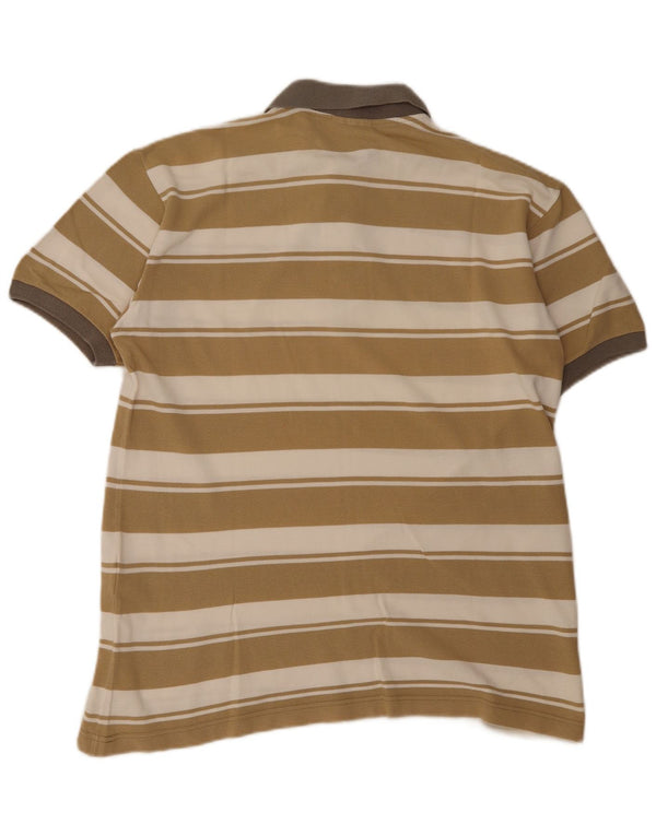 Polo da uomo North Sails XL in cotone a righe beige