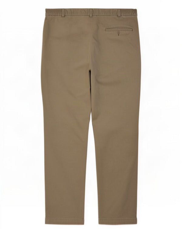 Pantaloni chino con pegging da uomo Marks & Spencer W38 L31 cotone verde
