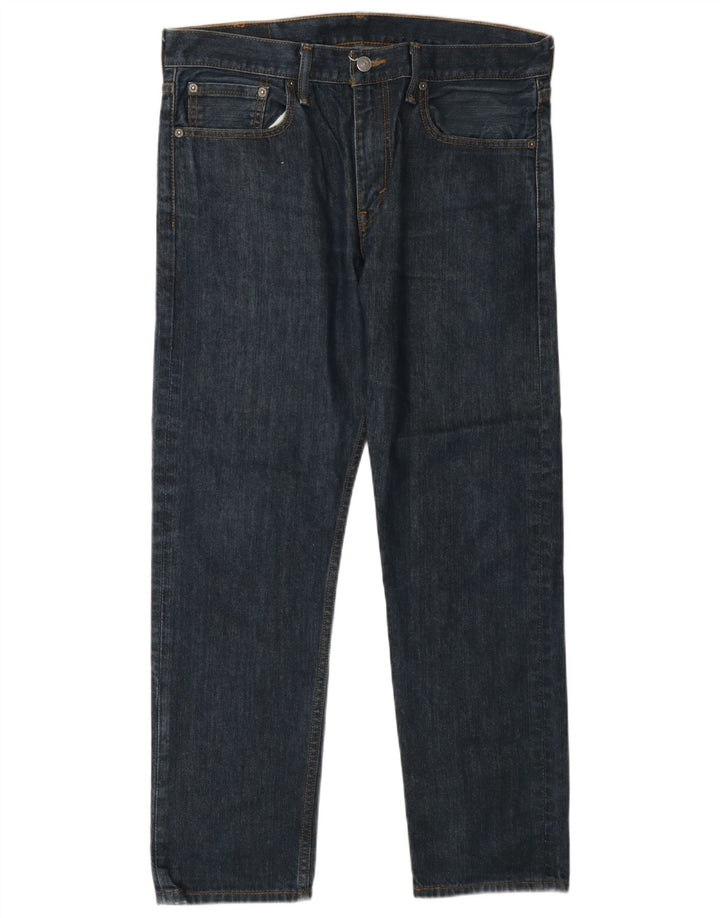Levi's Uomo 502 Jeans affusolati W33 L30 Cotone blu