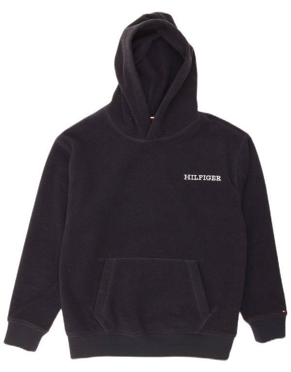 Tommy Hilfiger Boys Graphic Regular Fit Hoodie Jumper 11-12 Years Navy Blue