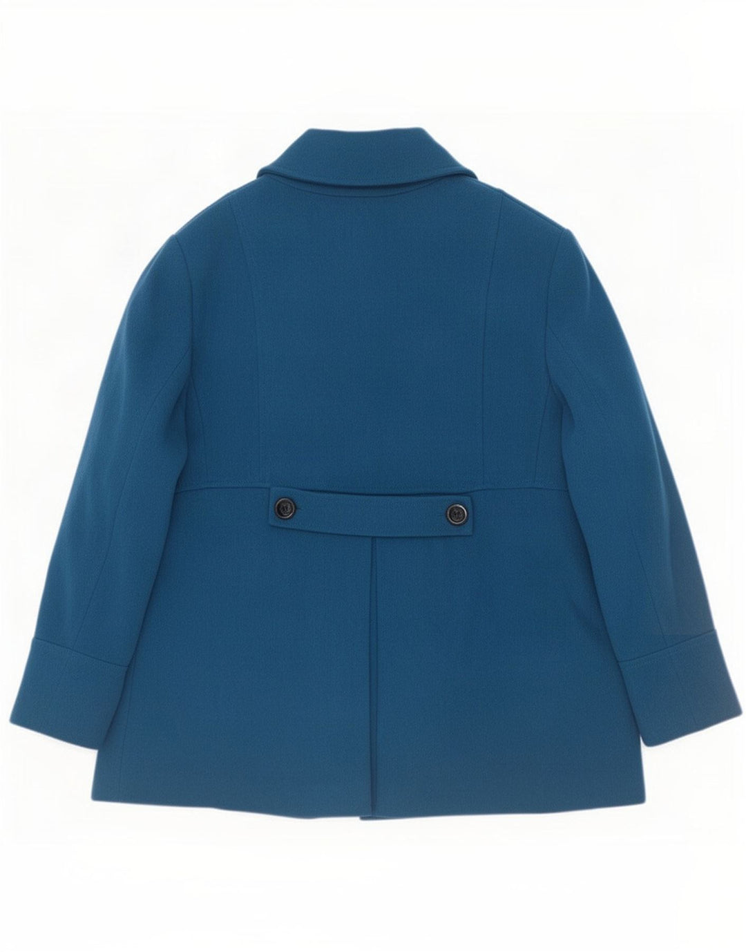 Cappotto da marinaio da donna John Rocha UK 22 3XL lana blu