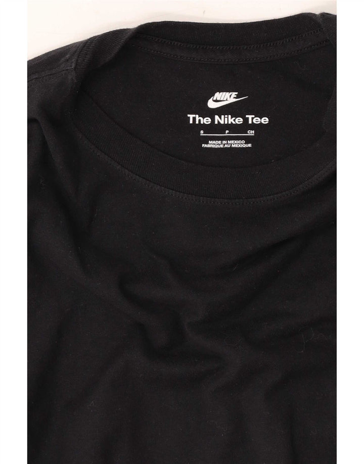 Maglia Nike da uomo a manica lunga piccola nera