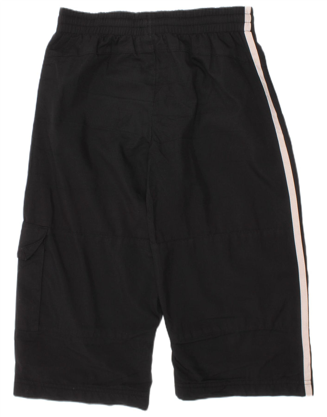 Pantaloncini sportivi Adidas Bermuda da ragazzo 9-10 anni in poliestere nero
