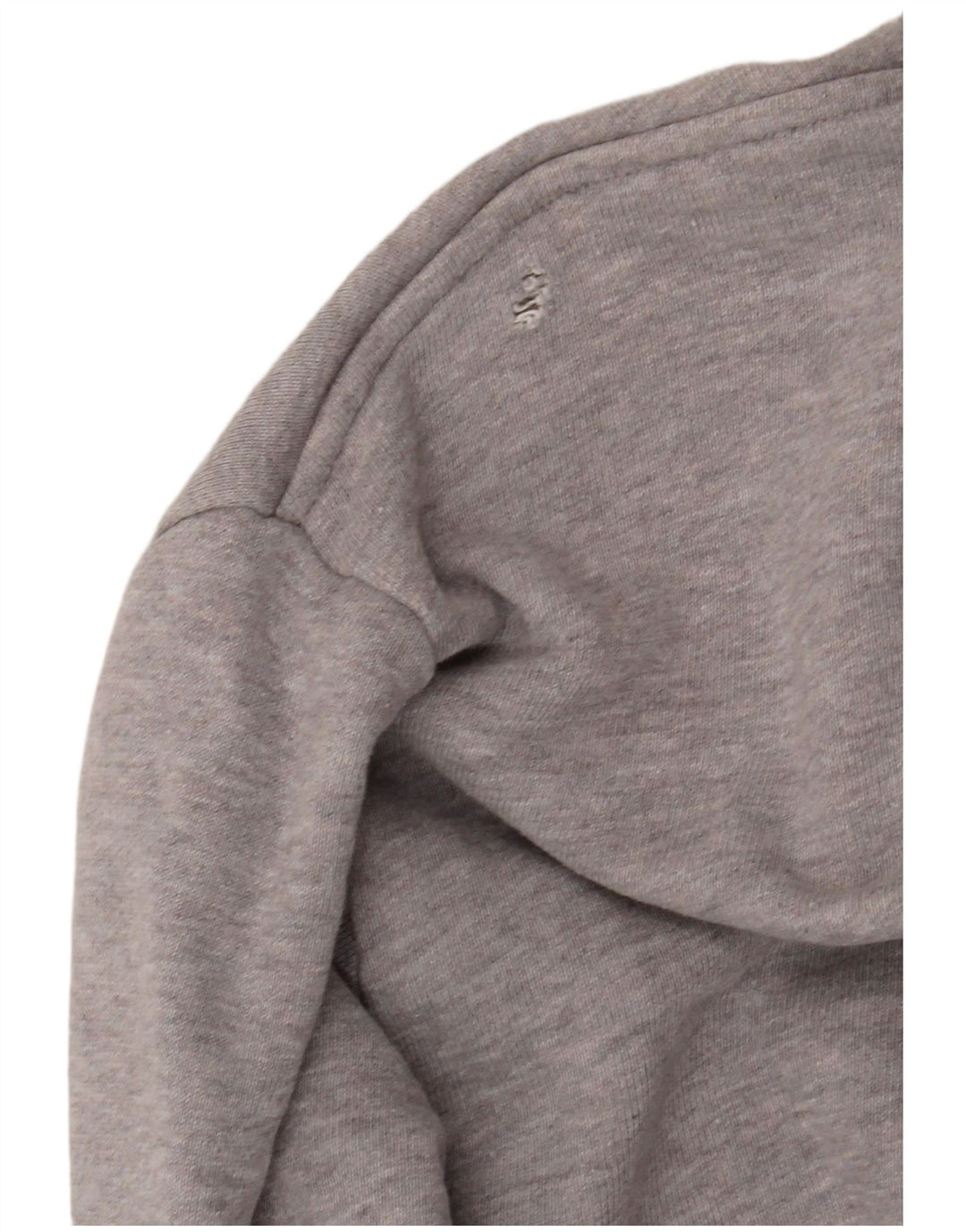 Felpa con cappuccio grafica da uomo Adidas in cotone grigio medio