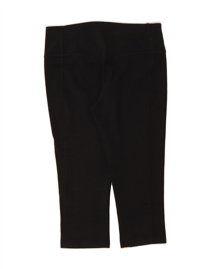 NIKE Womens Dri Fit Capri Leggings UK 8 Small Black Vintage Nike and Second-Hand Nike from Messina Hembry 