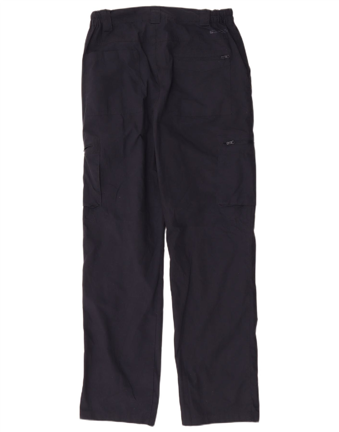 Pantaloni cargo dritti da uomo Mountain Warehouse W32 L32 poliestere blu navy