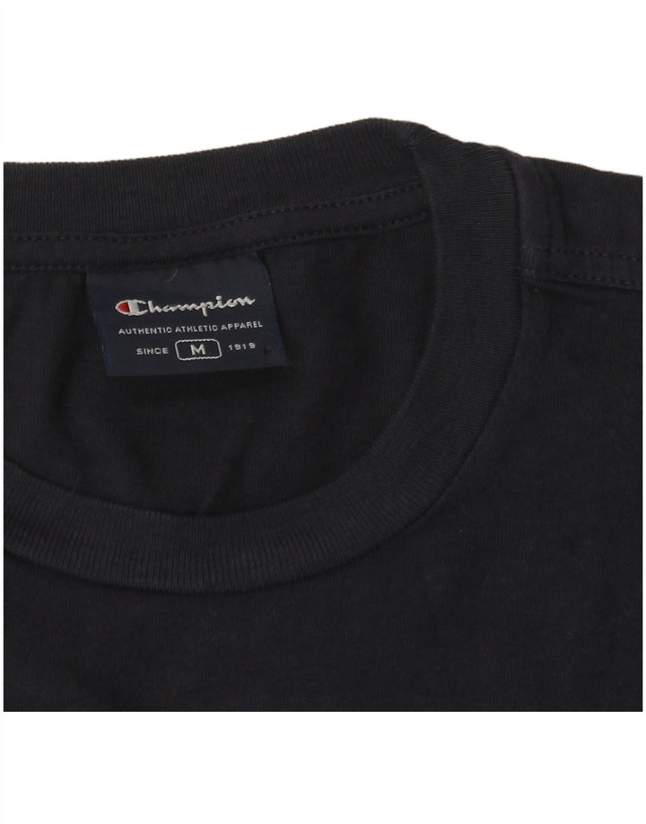 T-shirt grafica da donna Champion Top UK 14 medio blu navy