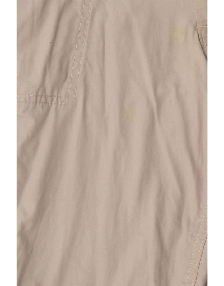 MARKS & SPENCER Pantaloncini cargo da uomo W32 Cotone grigio medio