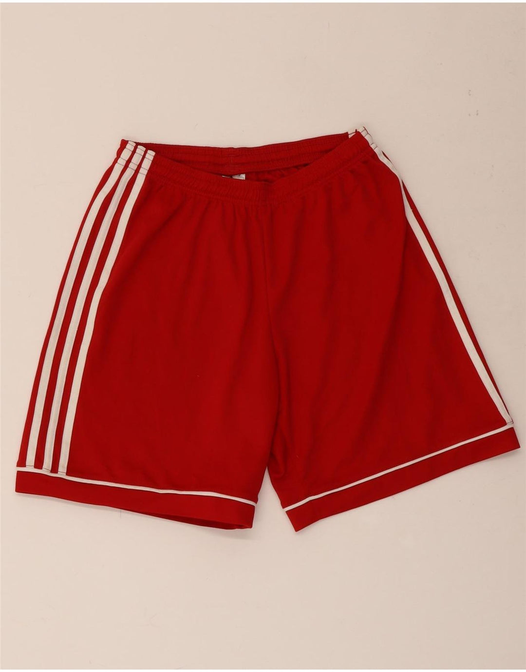 Pantaloncini sportivi Adidas Aeroready Relaxed Fit da uomo piccoli in poliestere rosso