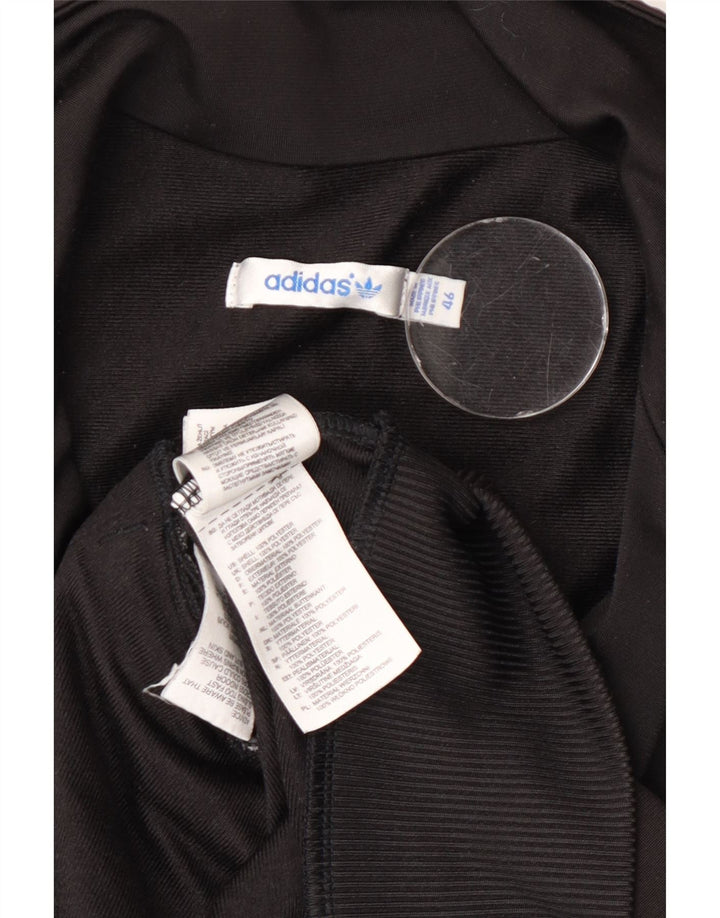 Giacca da ginnastica grafica da donna Adidas EU 46 grande poliestere nero