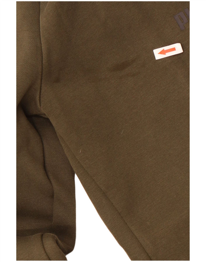 Pantaloni da tuta da uomo Puma Joggers medio cotone kaki