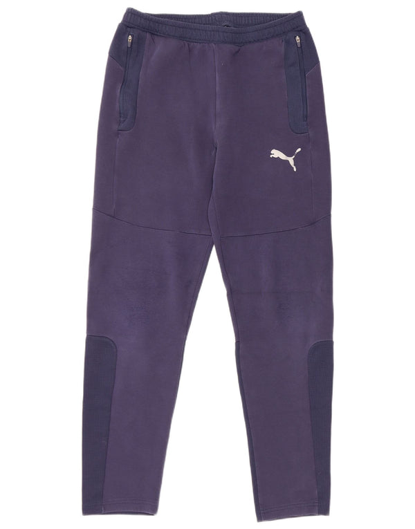 Pantaloni da tuta da uomo Puma Medium Blu Navy Colorblock