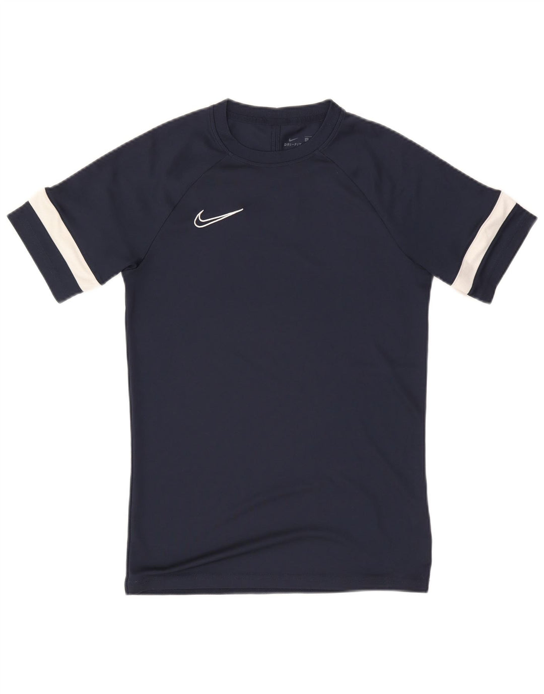 T-shirt Nike Dri Fit da uomo, piccola, color block blu navy