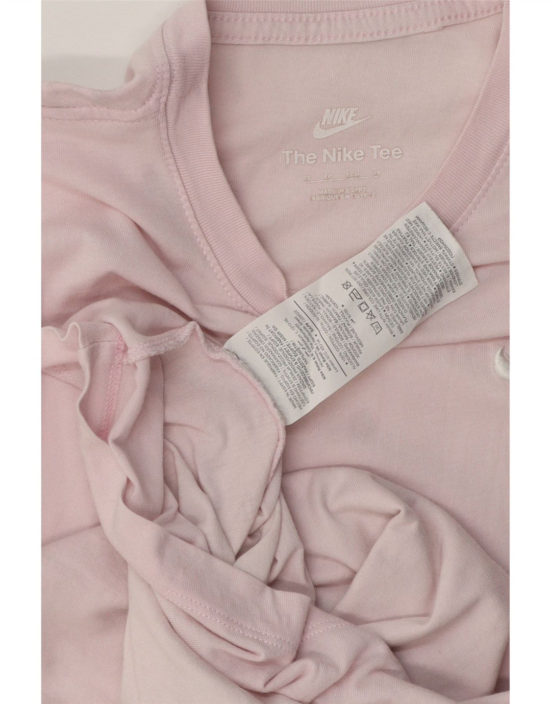 T-shirt da uomo Nike Top XS in cotone rosa