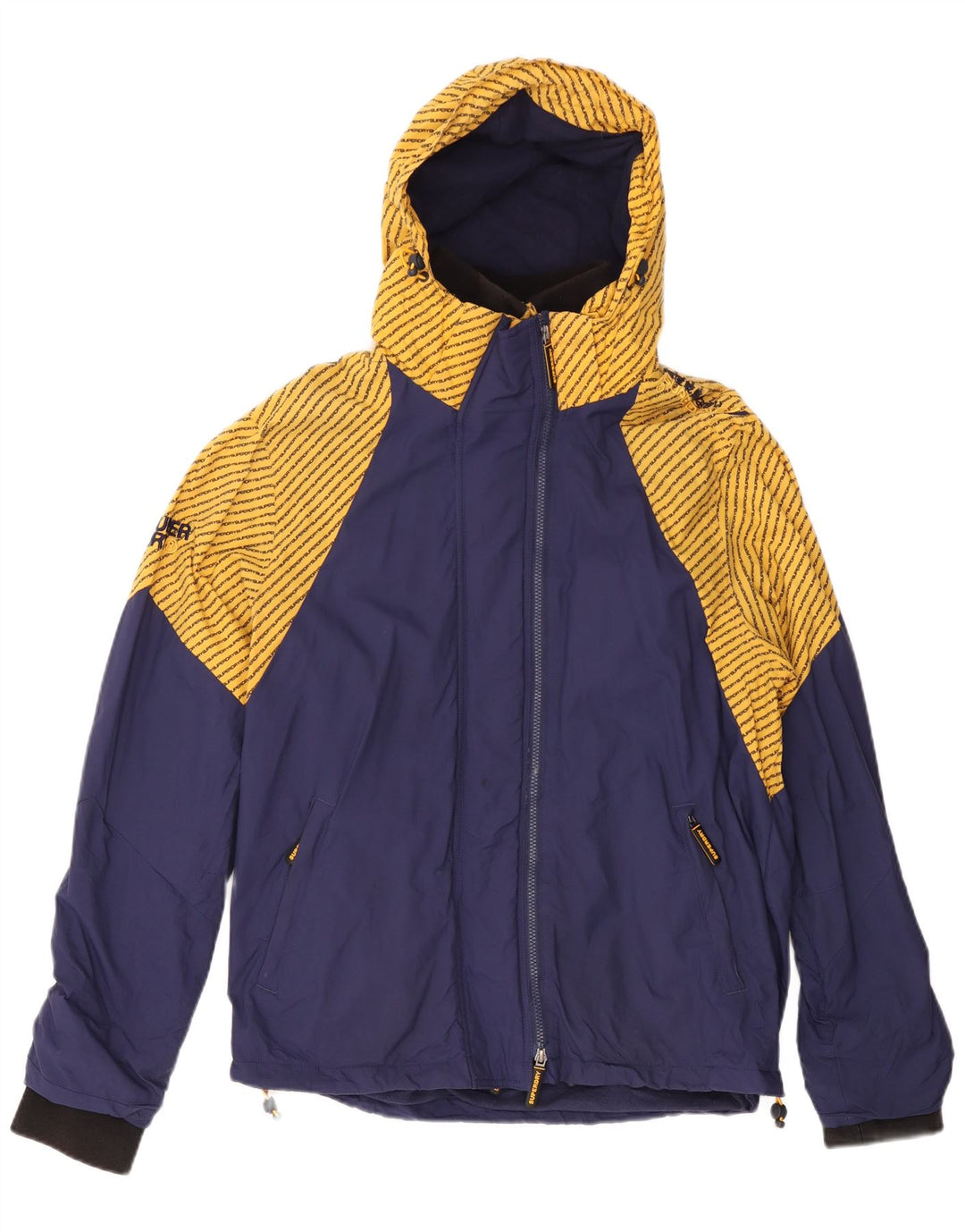 Giacca a vento grafica da donna Superdry Windcheater UK 20 2XL Blu navy