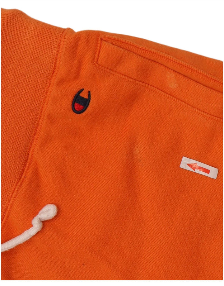Pantaloncini sportivi grafici da uomo Champion in cotone arancione medio