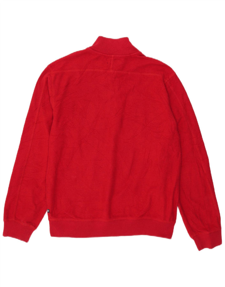 Maglione CHAPS da bambino con collo a bottoni, 15-16 anni, XL, colore rosso