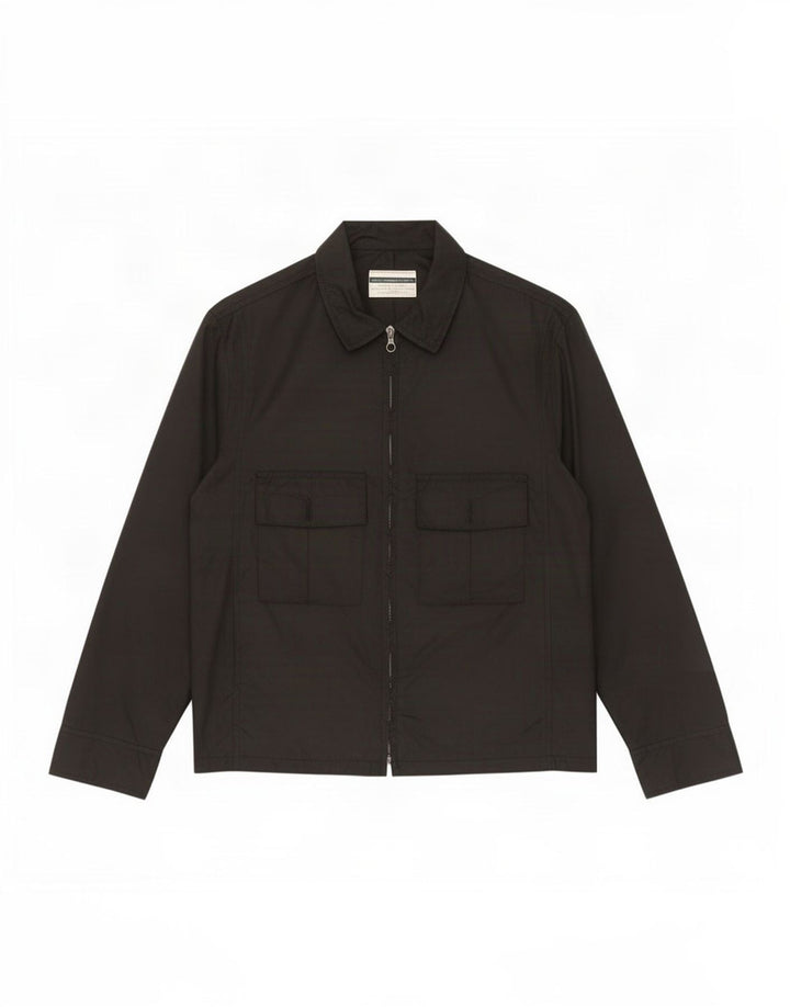 Giacca Utility Donna Benetton IT 44 Medium Nero Poliammide