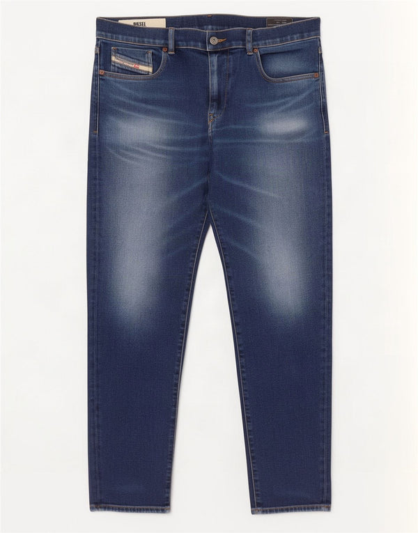 Jeans slim da uomo Diesel W34 L32 cotone blu