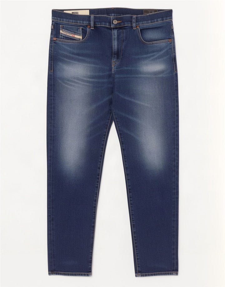 Jeans slim da uomo Diesel W34 L32 cotone blu